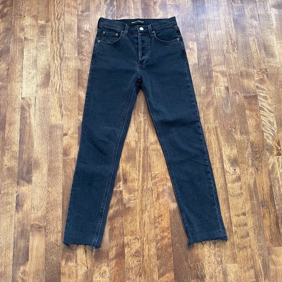 Denim Forum - The Yoko High Rise Slim (Black) - Picture 9 of 16